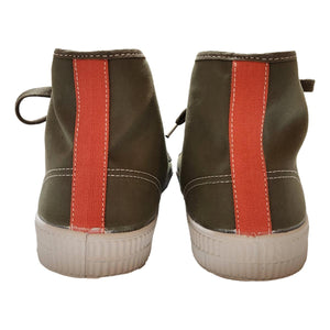 Star Dribble Wax Cotton Dusky Green - Shoes