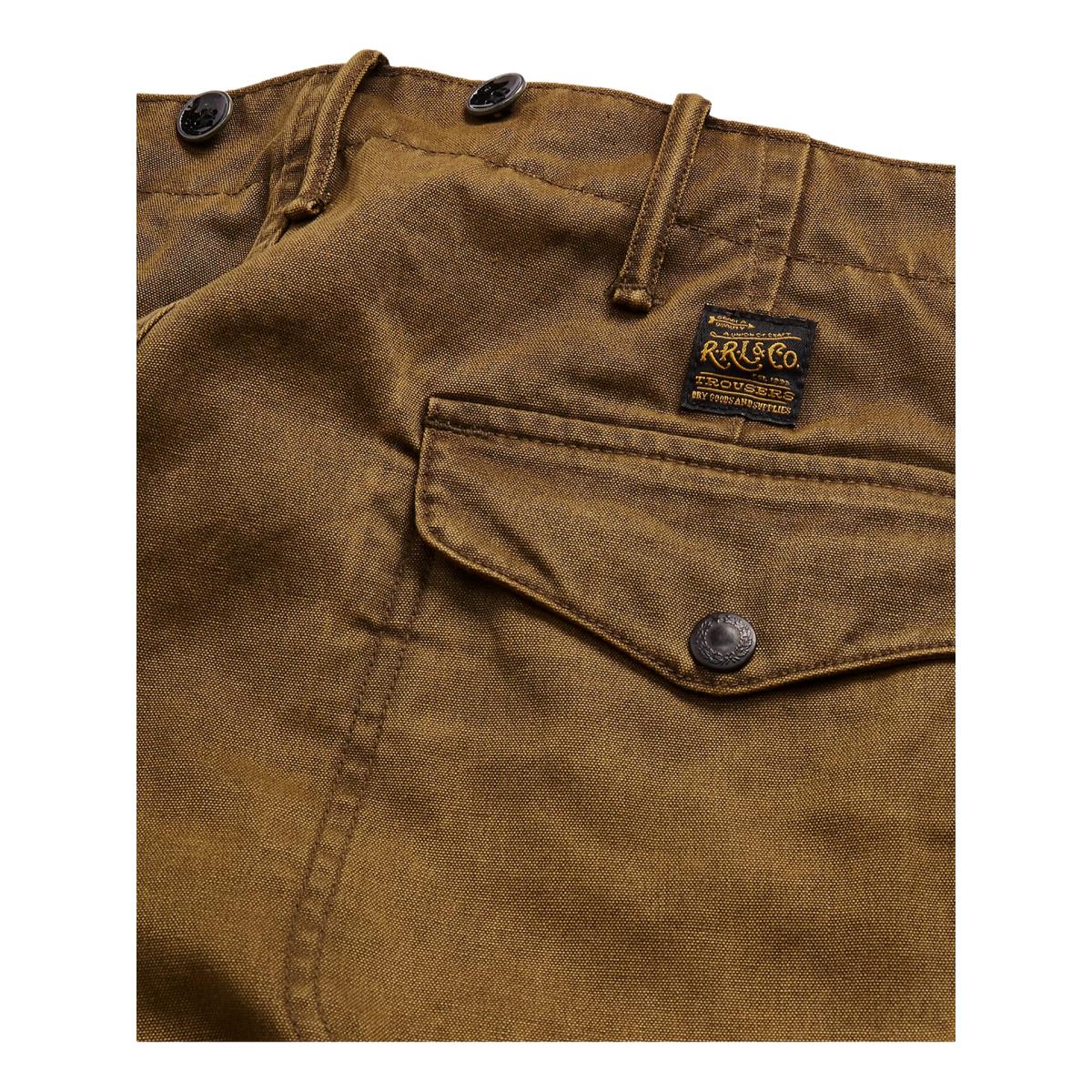 Straight Fit Canvas Utility Pant Od - Chino