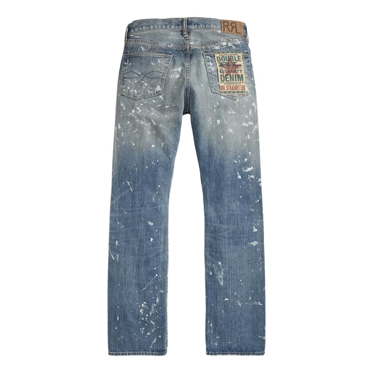 Straight Fit Fenimore Distressed Jean - Denim