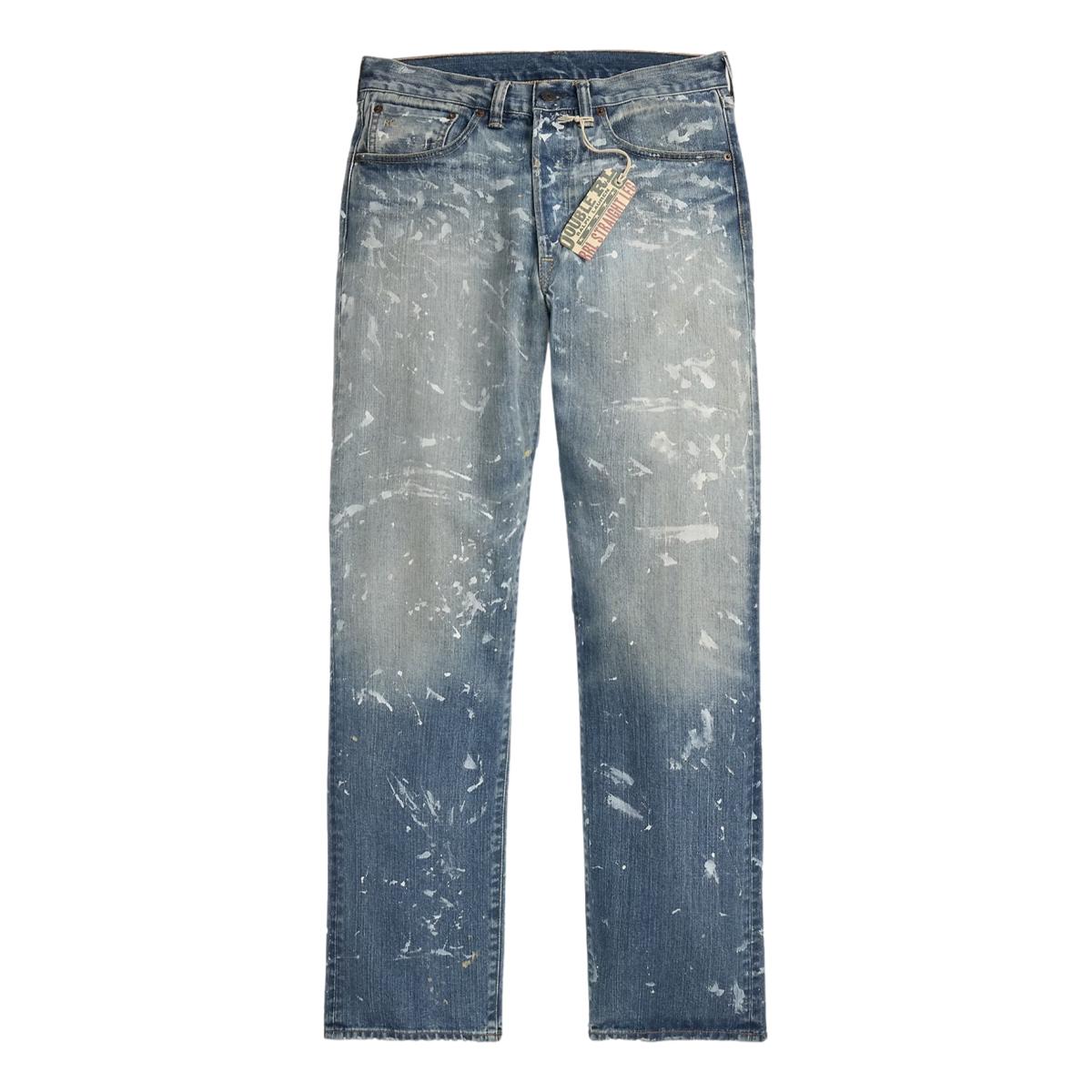 Straight Fit Fenimore Distressed Jean - Denim