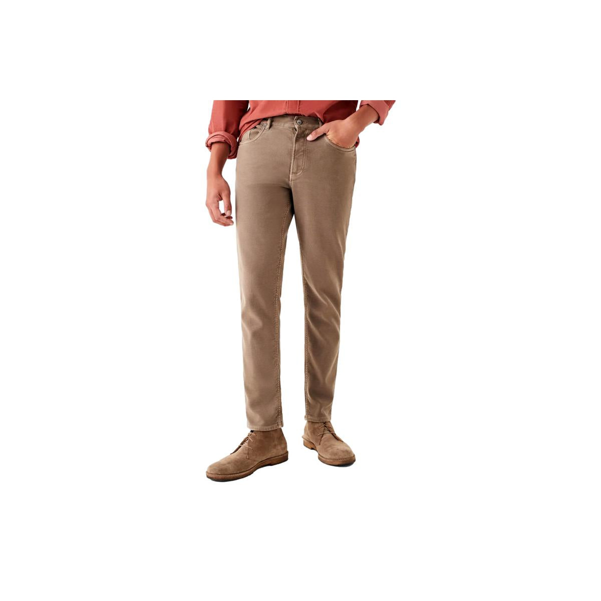 Stretch Terry 5-Pocket Mountain Cliff - Pants