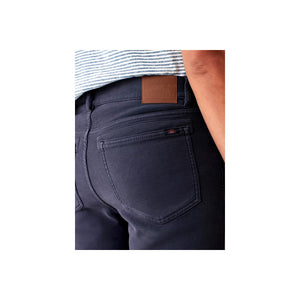 Stretch Terry 5-Pocket Navy - Pants
