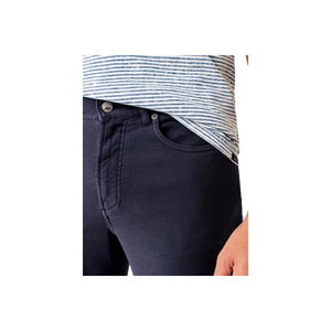 Stretch Terry 5-Pocket Navy - Pants