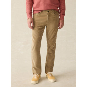 Stretch Terry Corduroy 5-Pocket Pant Barley - Pants