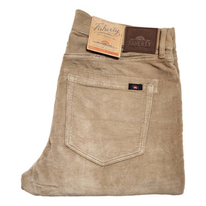 Stretch Terry Corduroy 5-Pocket Pant Barley - Pants