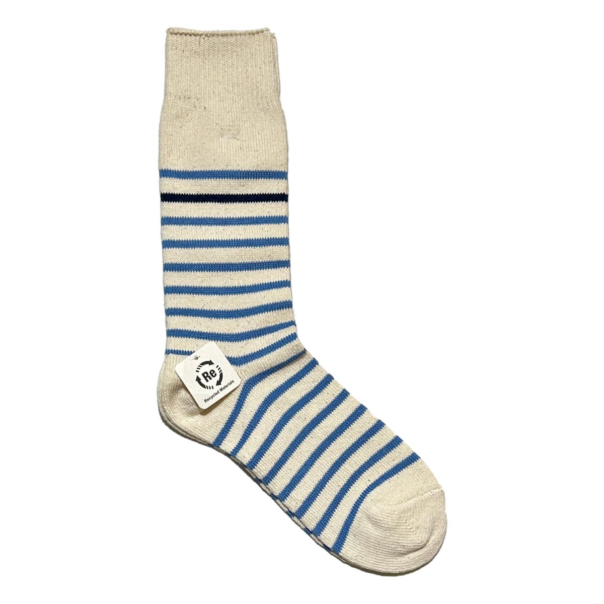 Striped Crew Sax - Socks