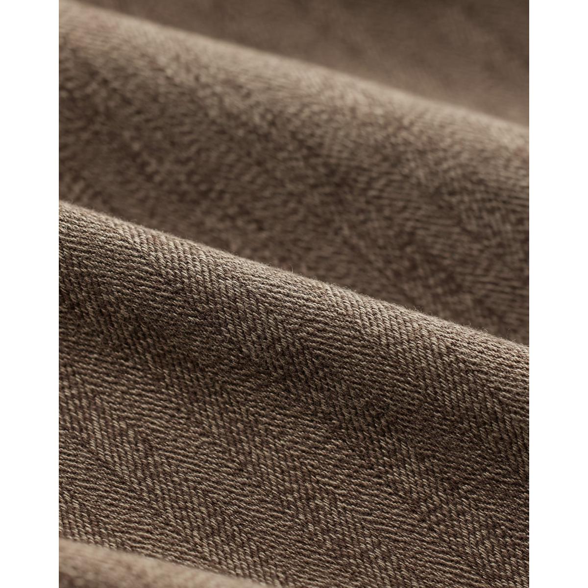 Striped Jaspé Herringbone Jacket Vintage Grey - outerwear