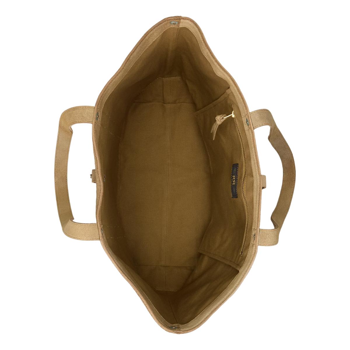 Suede-Trim Handwoven Jacquard Tote Multi Beige - Bag