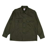 Super Twill Over Shirt Dark Olive - Shirt