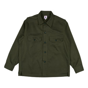 Super Twill Over Shirt Dark Olive - Shirt