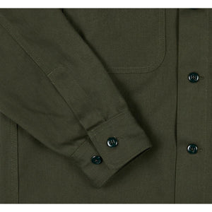 Super Twill Over Shirt Dark Olive - Shirt