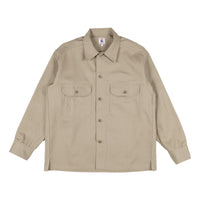 Super Twill Over Shirt Khaki - Shirt