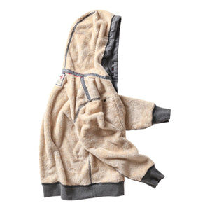 Superfleece Hoodie Dk Grey - Fleece