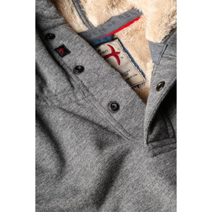 Superfleece Hoodie Dk Grey - Fleece