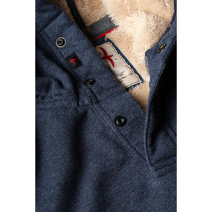 Superfleece Hoodie Navy - Fleece