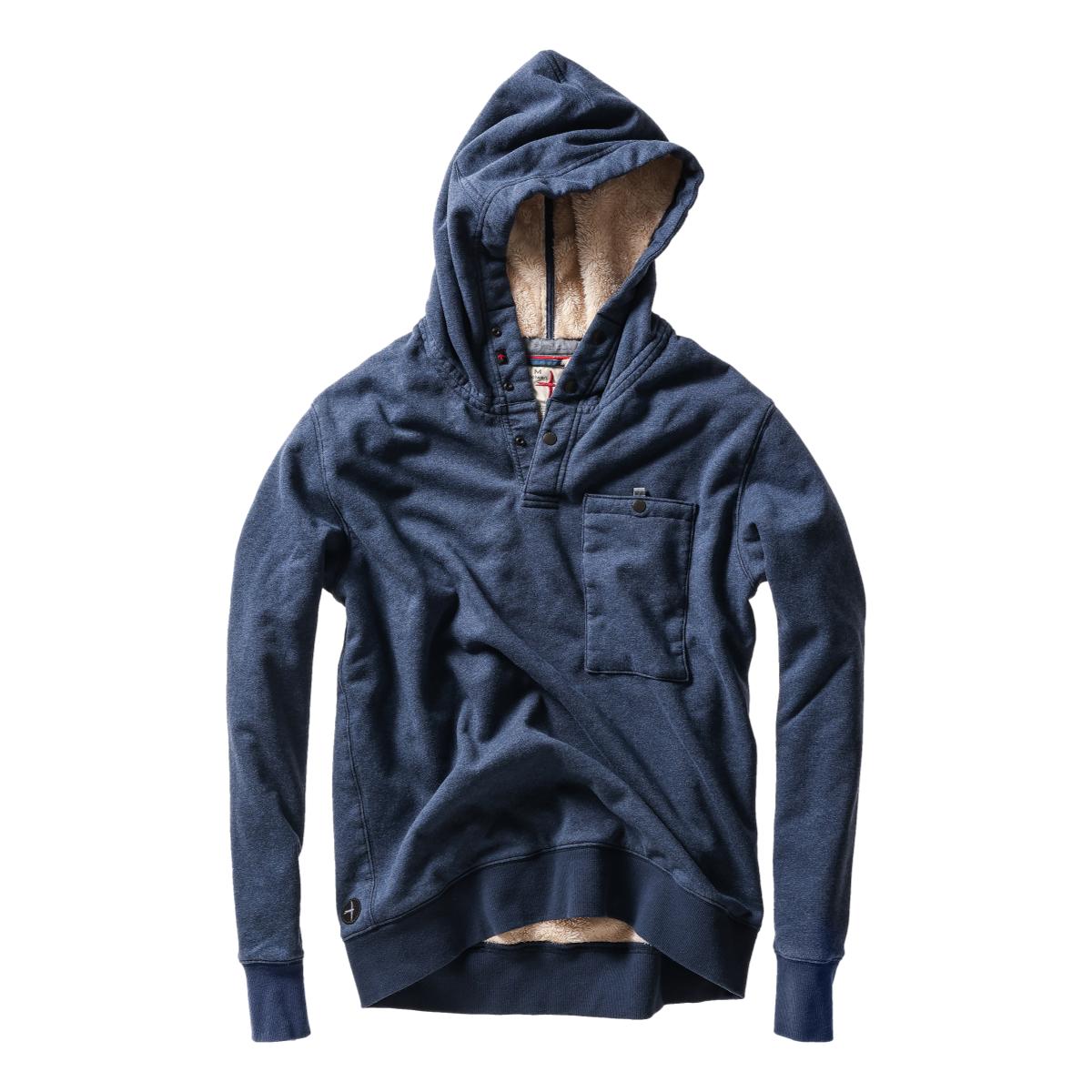 Superfleece Hoodie Navy - Fleece