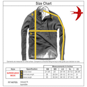 Superfleece Mock Brt Loden - Fleece