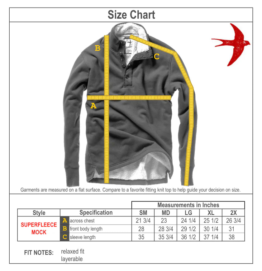 Superfleece Mock Brt Loden - Fleece