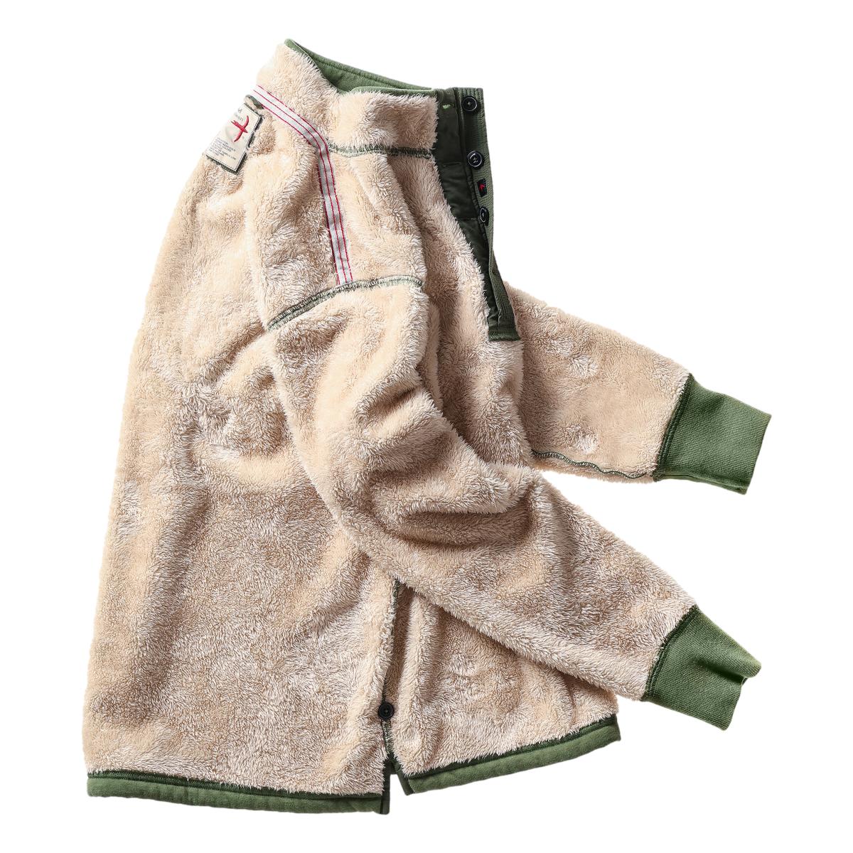 Superfleece Mock Brt Loden - Fleece