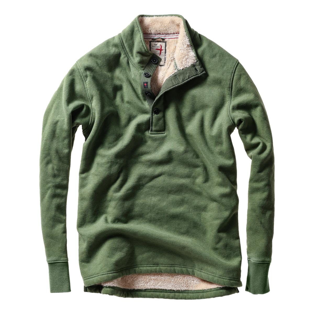 Superfleece Mock Brt Loden - Fleece