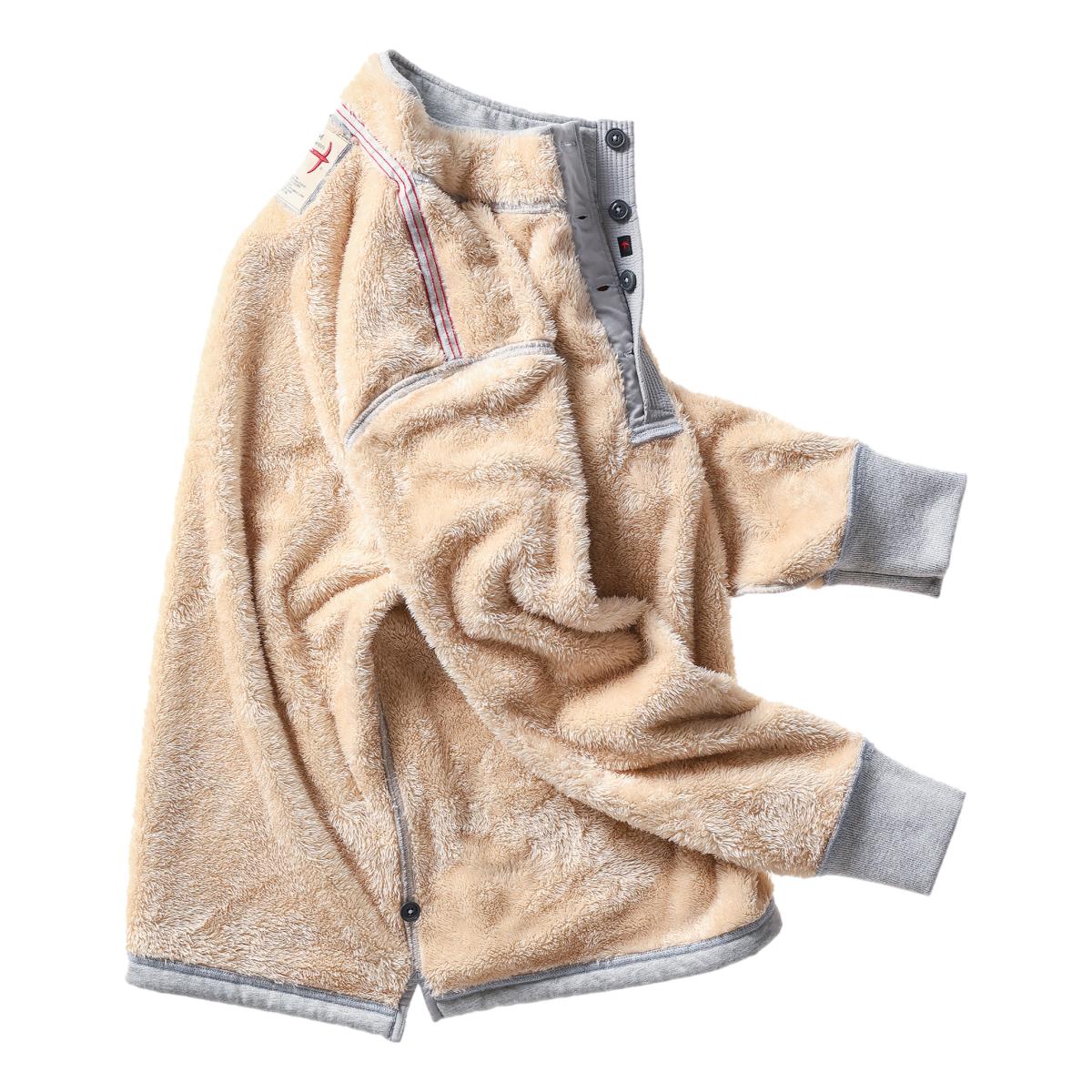 Superfleece Mock Lt Grey - Fleece