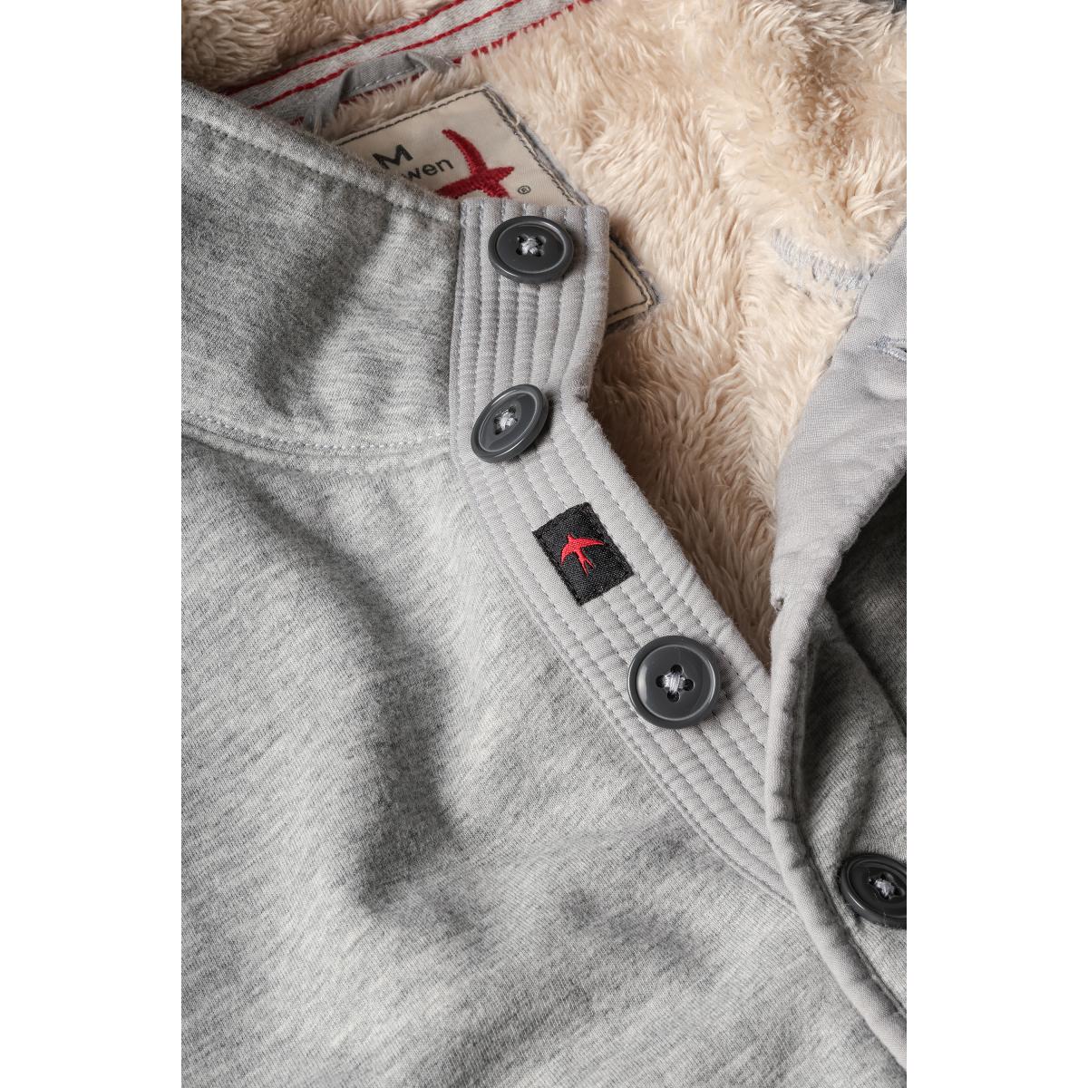 Superfleece Mock Lt Grey - Fleece