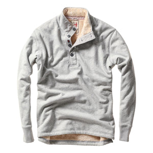 Superfleece Mock Lt Grey - Fleece