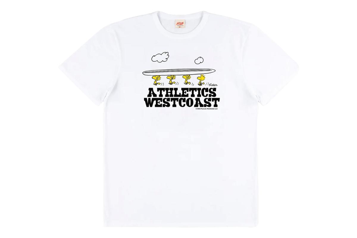 Surf West Tee White - T-shirt
