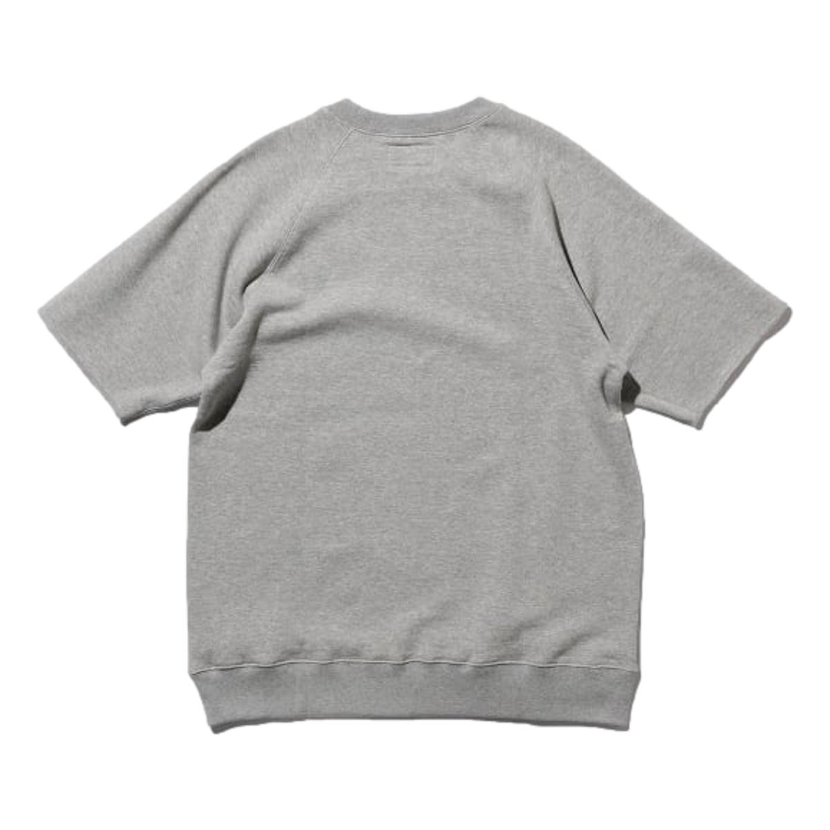 Sweat Short Sleeve Cut-Off Grey – MILWORKS