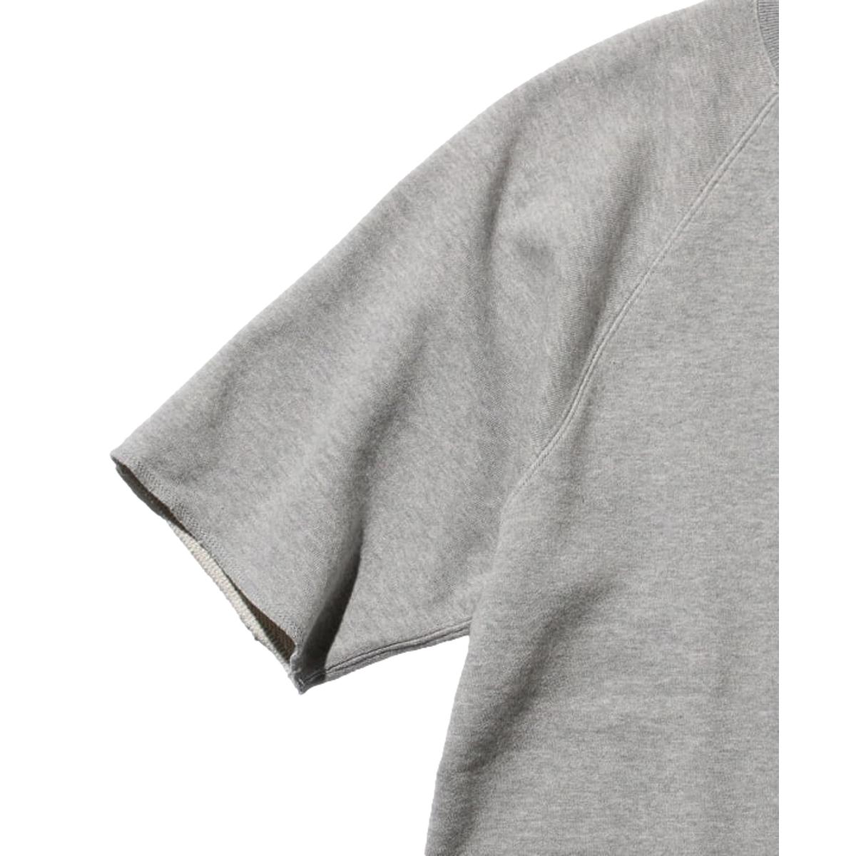Sweat Short Sleeve Cut-Off Grey - Sweatshirt