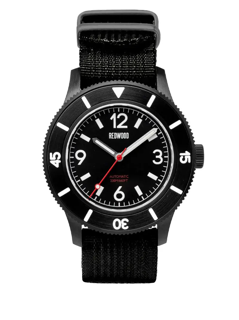 Tactical V2 Stealth Automatic - Black Nylon - watch