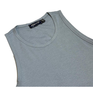 Tank Top Blue Melange - Tank Top