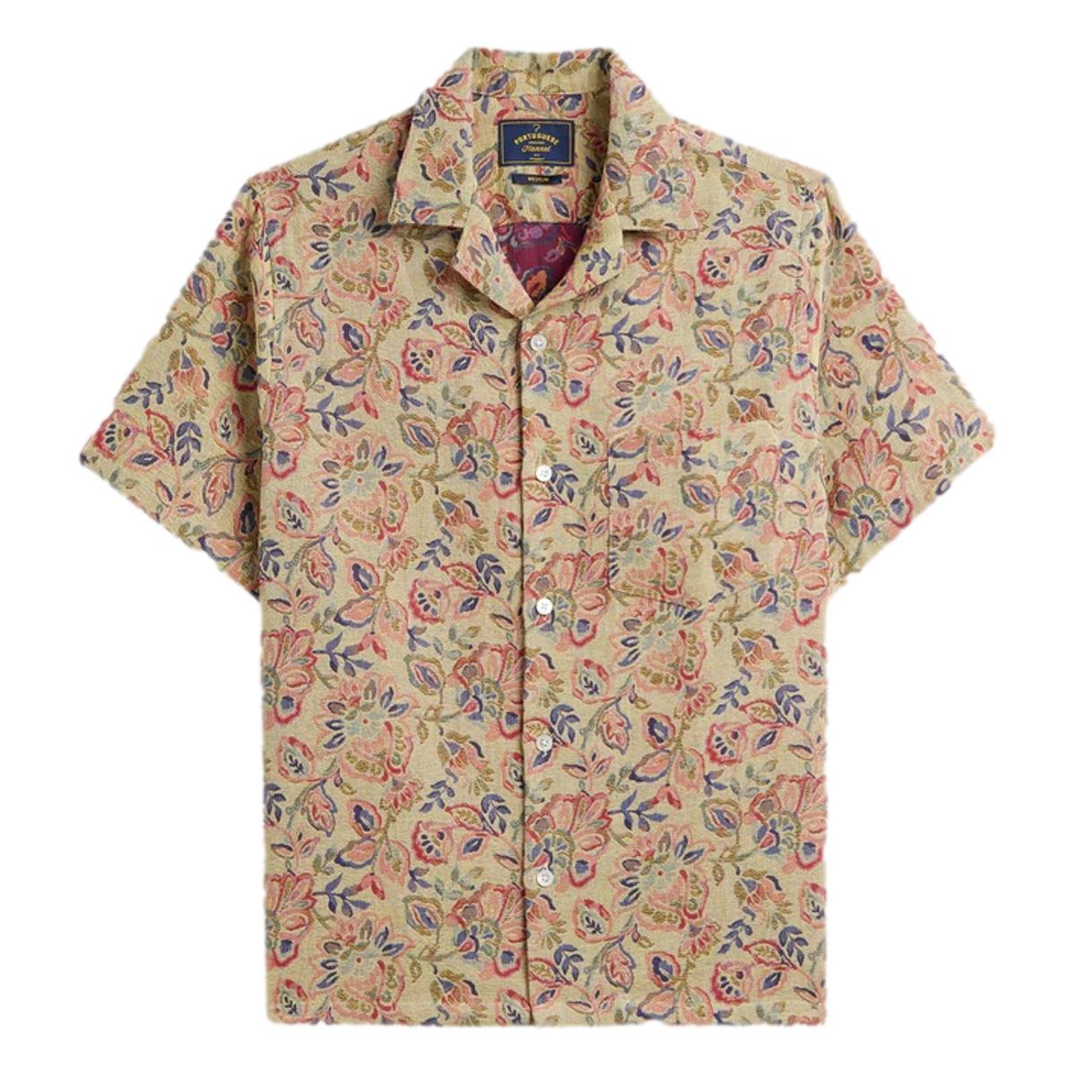 Tapestry Flowers Shirt - Shirts