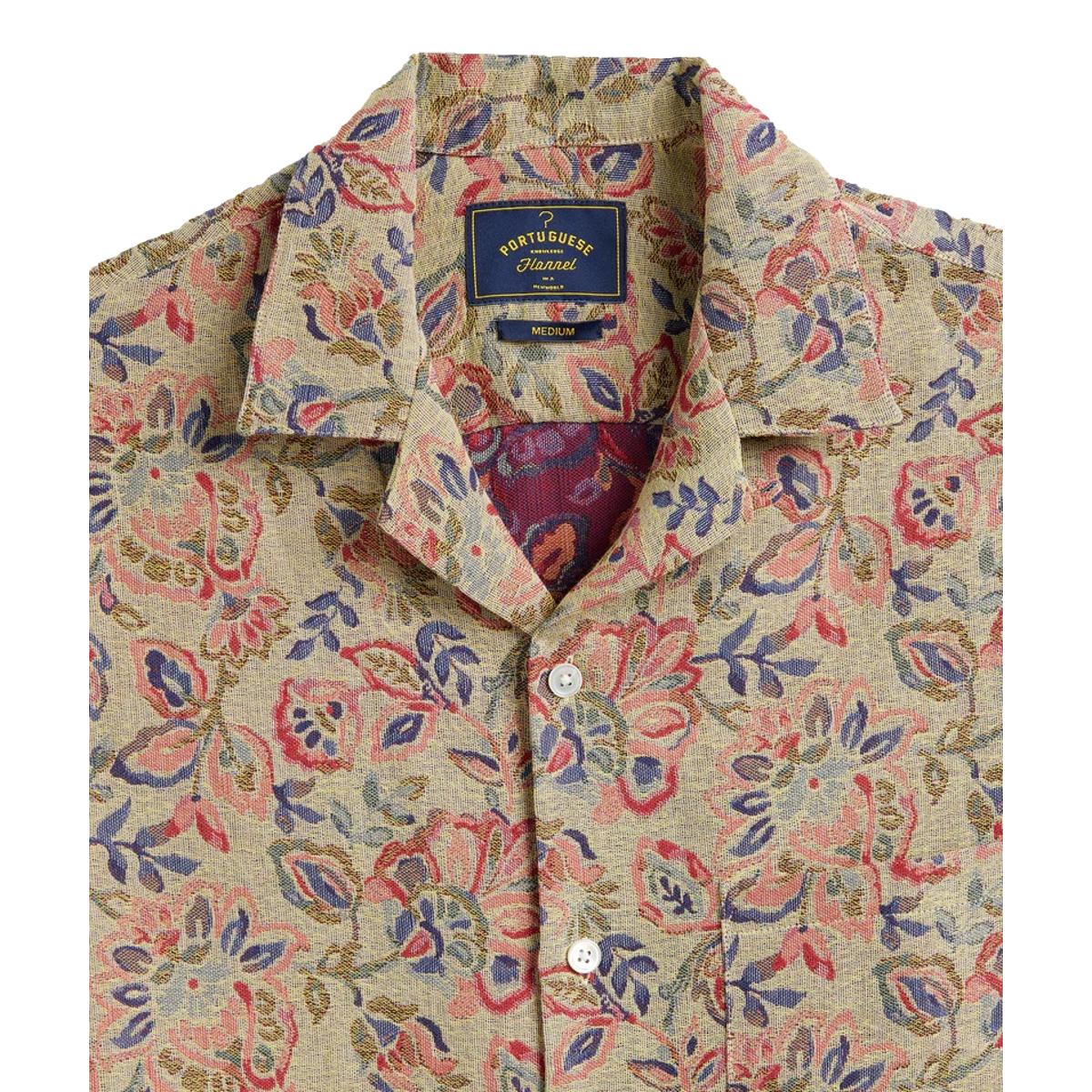 Tapestry Flowers Shirt - Shirts