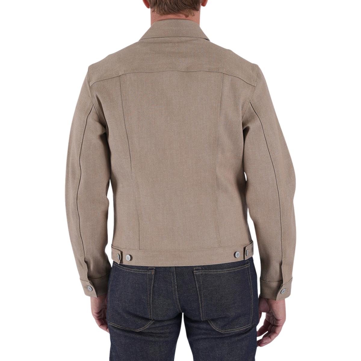 The Blade Army Beige Raw 14oz Selvedge - Jacket