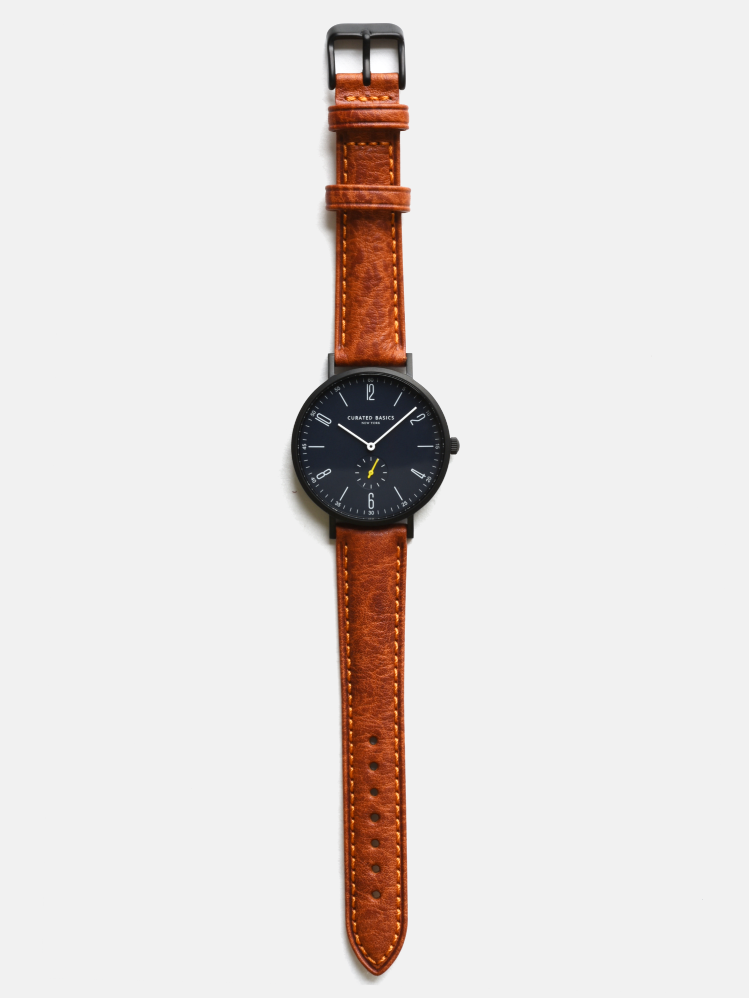 The Collin - Pacific: Brown Leather - watch