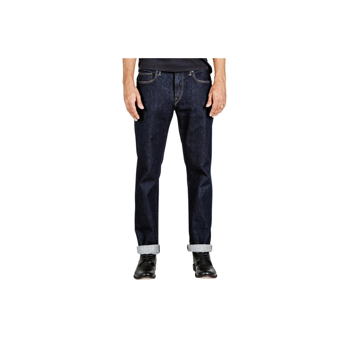 The Hammer Straight Jeans Indigo One Wash 10.5oz-Kato Brand-MILWORKS