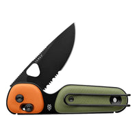The Redstone OD Green + Orange + Black - knife