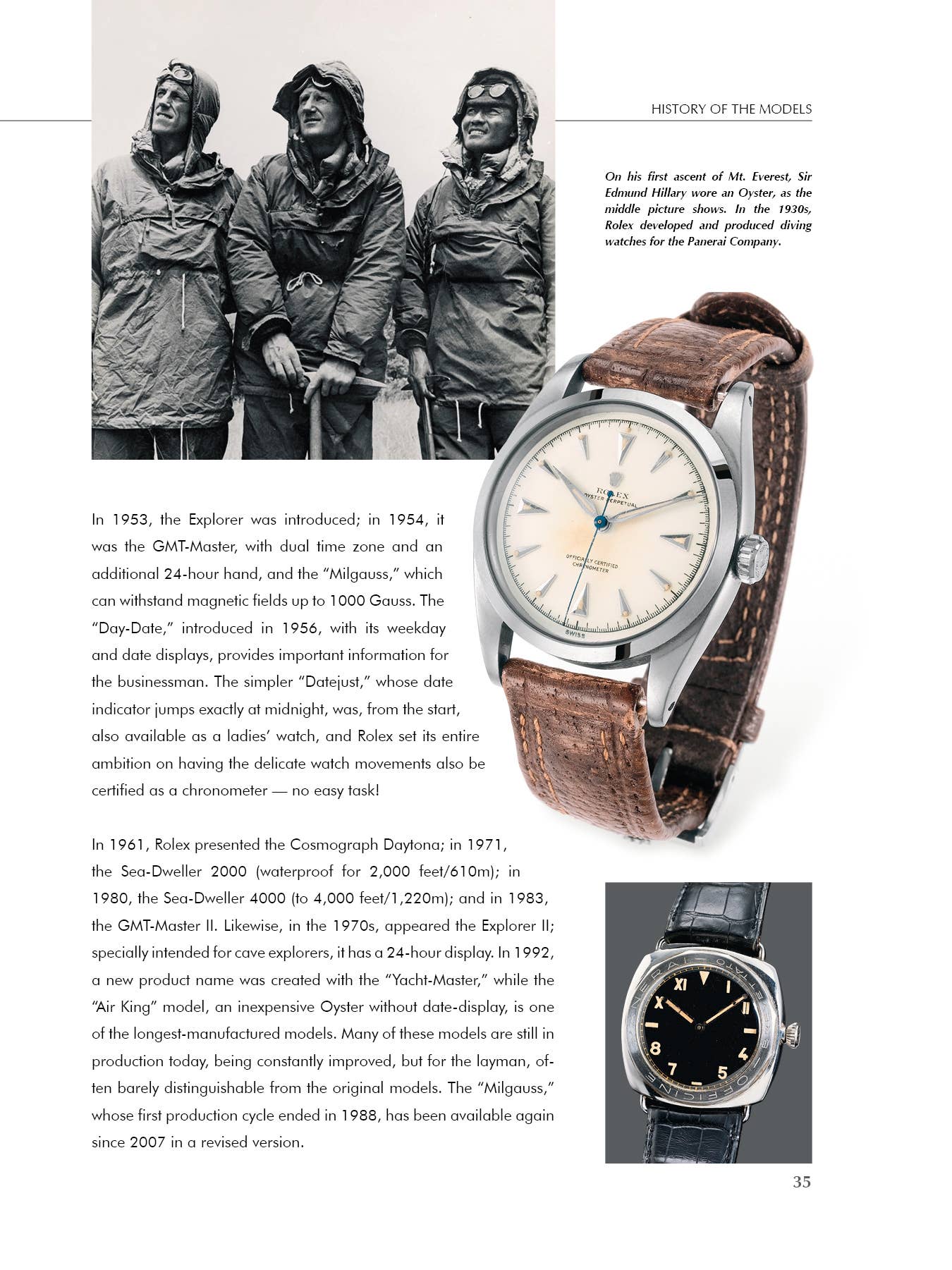 The Rolex Story - Books