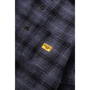 Thistle Plaid Front Of House Jacket Black - Chore Coat