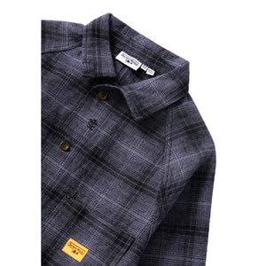 Thistle Plaid Front Of House Jacket Black - Chore Coat