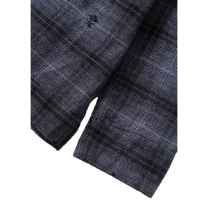 Thistle Plaid Front Of House Jacket Black - Chore Coat