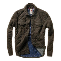 Tick Weave Shirtjacket Dark Loden - Shirts Jacket