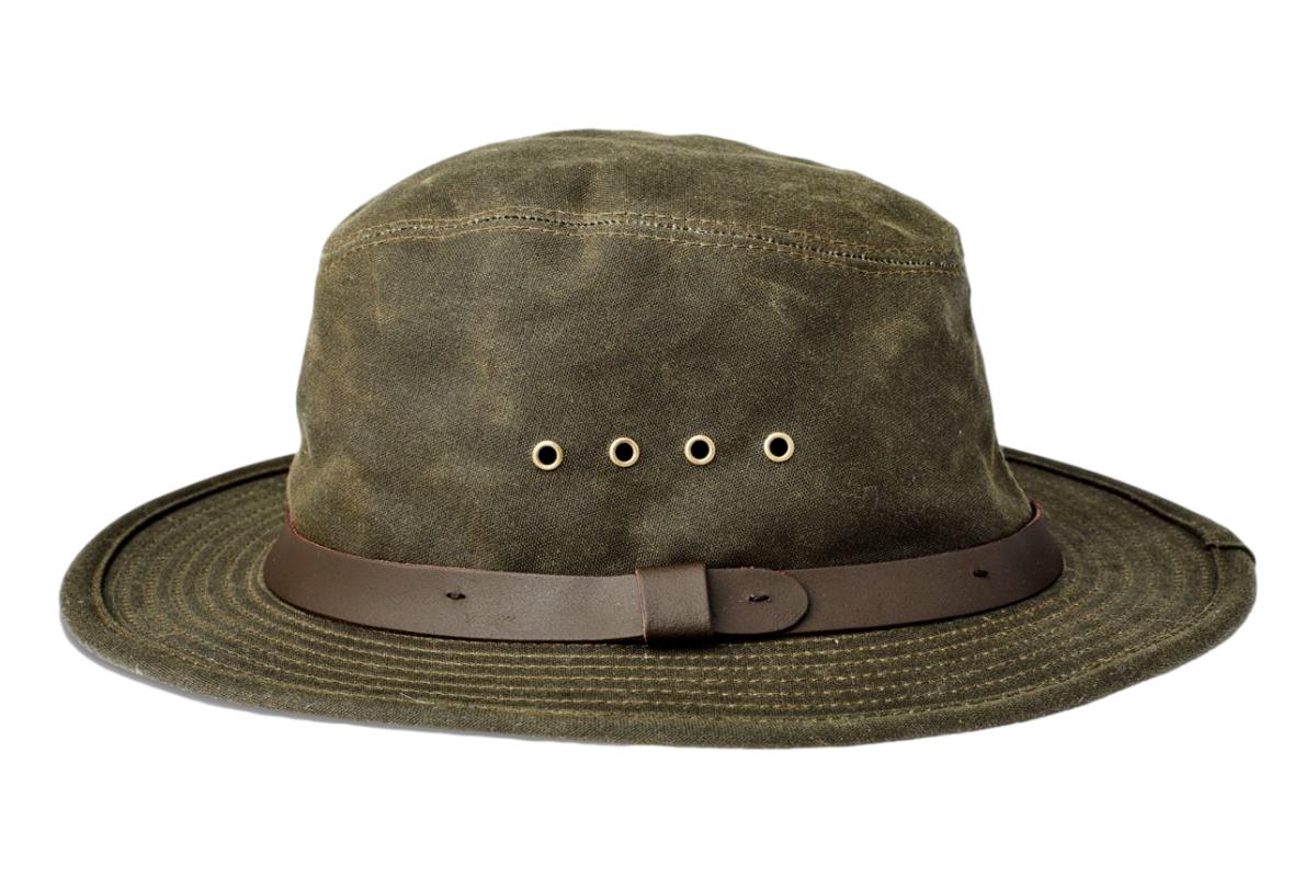 Tin Cloth Packer Hat Otter Green - Hat