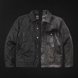 Tin Cloth Short Lined Cruiser Black - Jacket