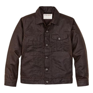 Tin Cloth Short Lined Cruiser Dark Brown - Jacket