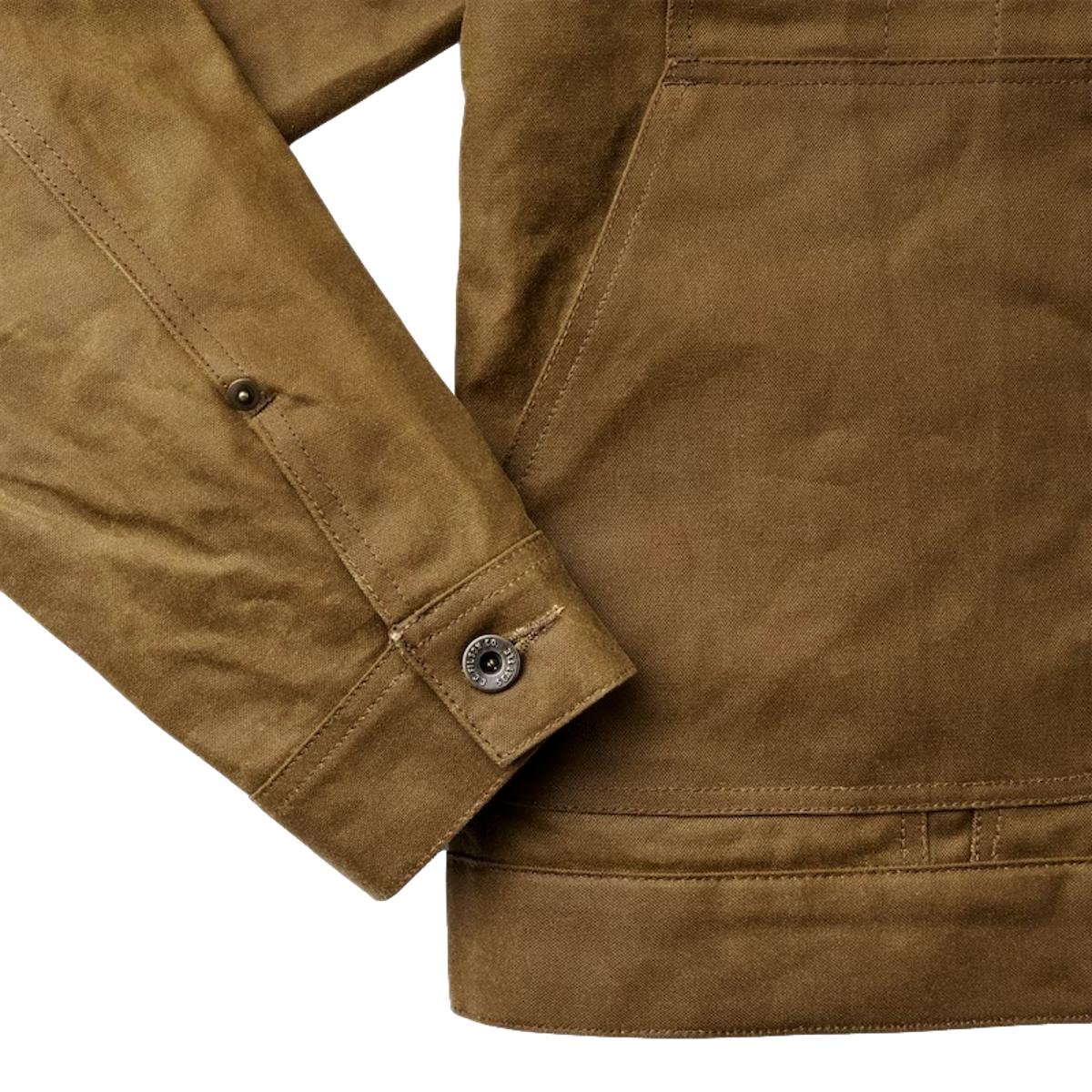 Tin Cloth Short Lined Cruiser Dark Tan - Jacket