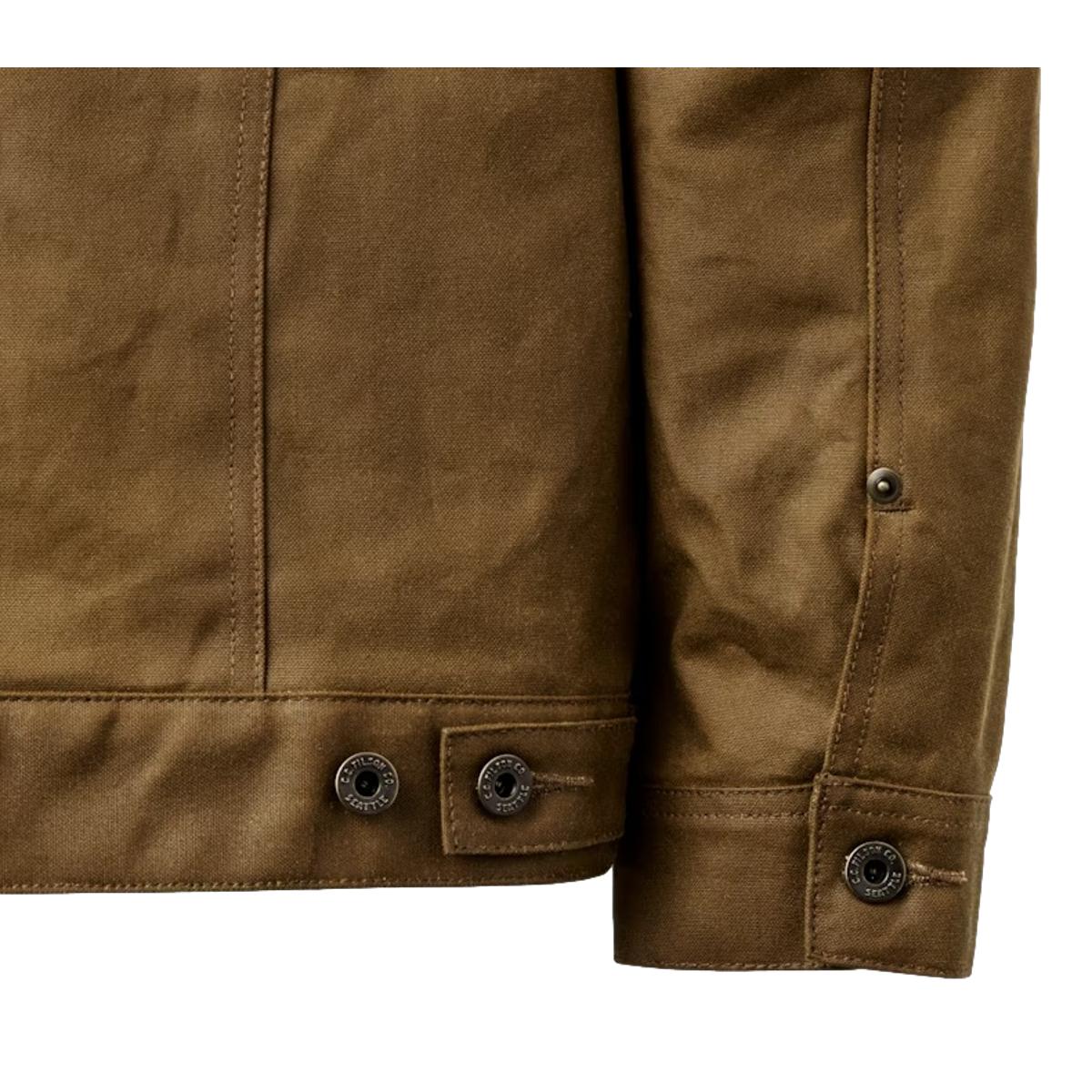 Tin Cloth Short Lined Cruiser Dark Tan - Jacket