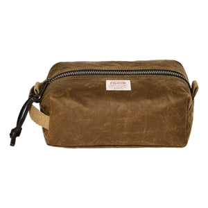 Tin Cloth Travel Kit Dark Tan - Dopp Kit