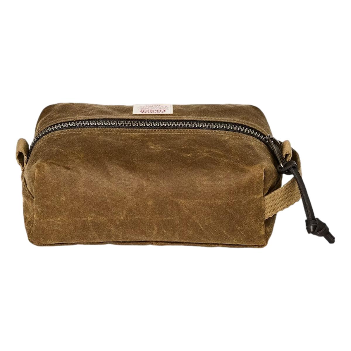 Tin Cloth Travel Kit Dark Tan - Dopp Kit